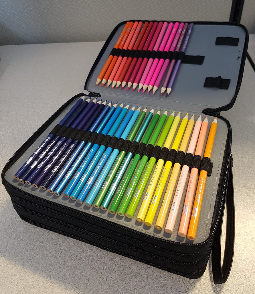 Guang Hui 160 Set of Colored Pencils by Wanshui Arts in … Flickr