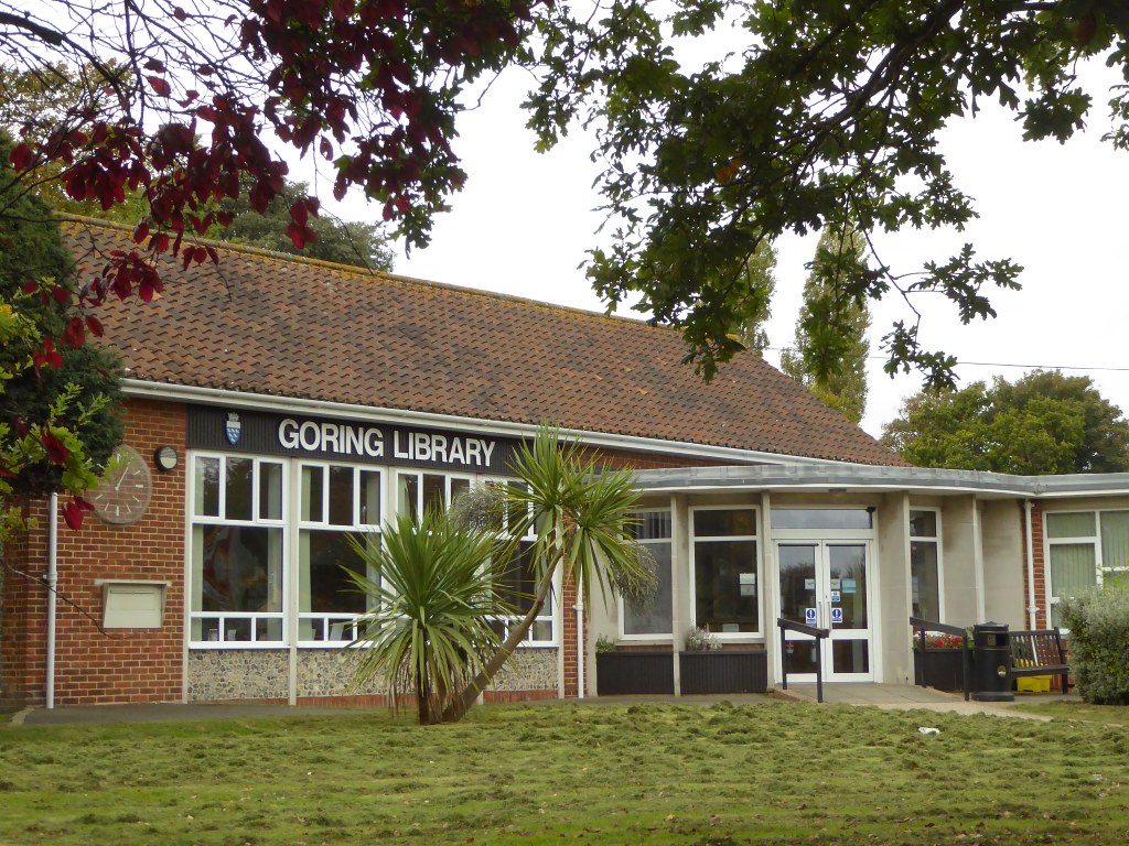 Goring library Last one on our route today. I guess this w… Flickr