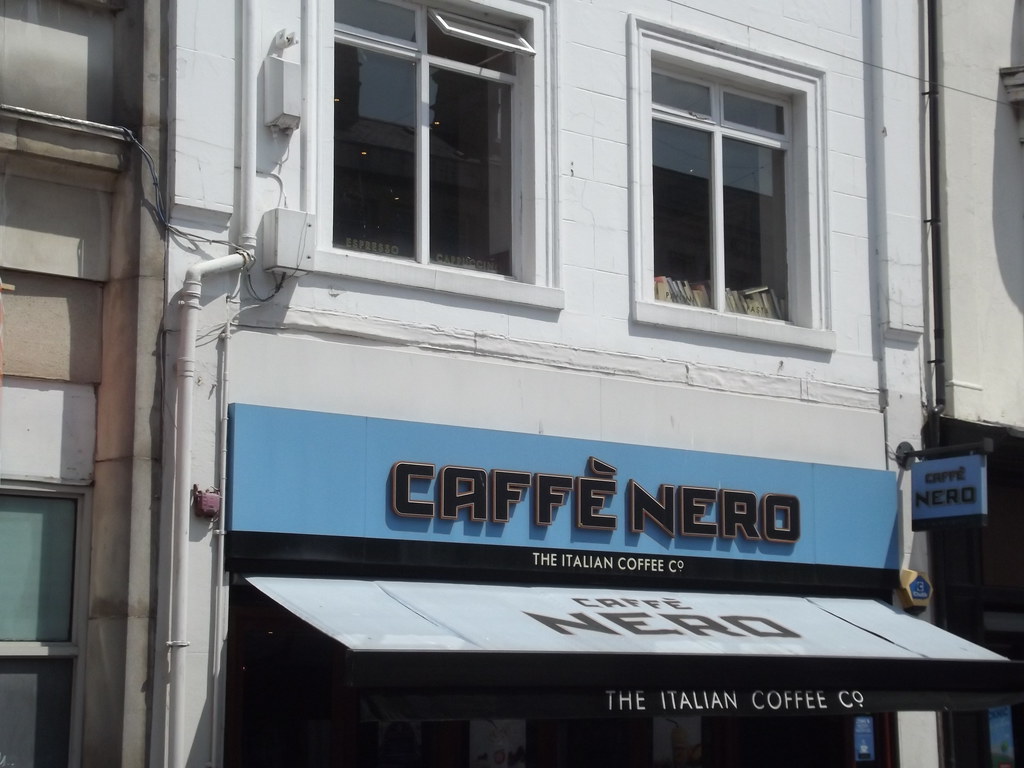 Caffe Nero Queen Street, Cardiff Seen on Queen Street in… Flickr