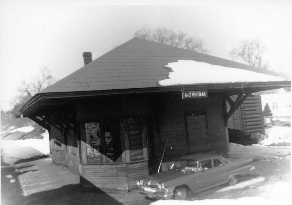 Gorham, Me. station, on the old WN&P (Worcester, Nashua, a… Flickr