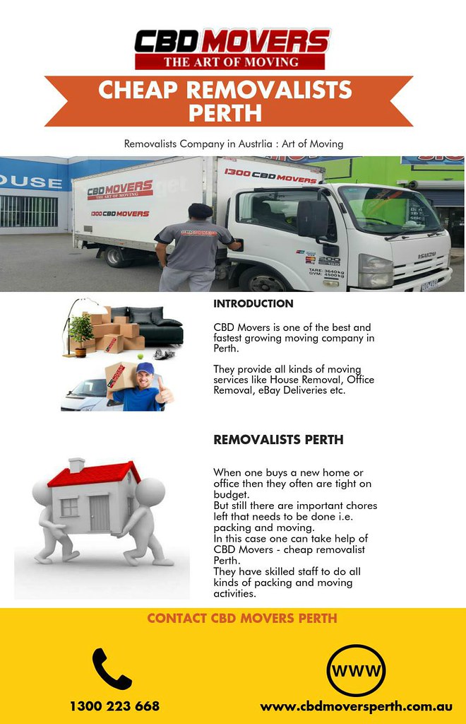 Cheap Removalists Perth If you are looking for best and ch… Flickr