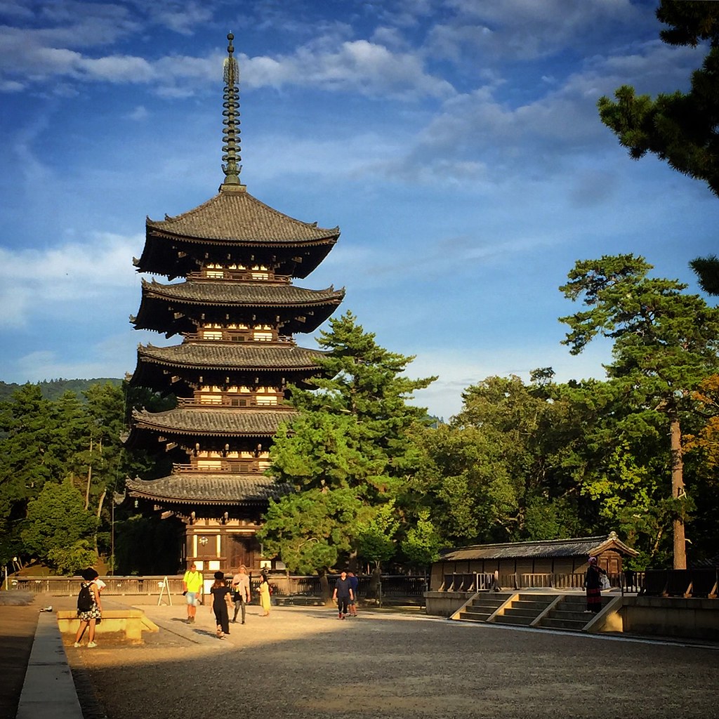 Travel through Japan (1) Kōfukiji with here the five stori… Flickr