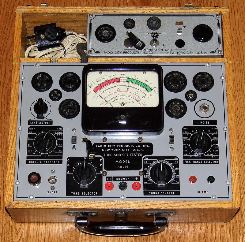 Antique Radio Collection Vintage Vacuum Tube Testers Flickr