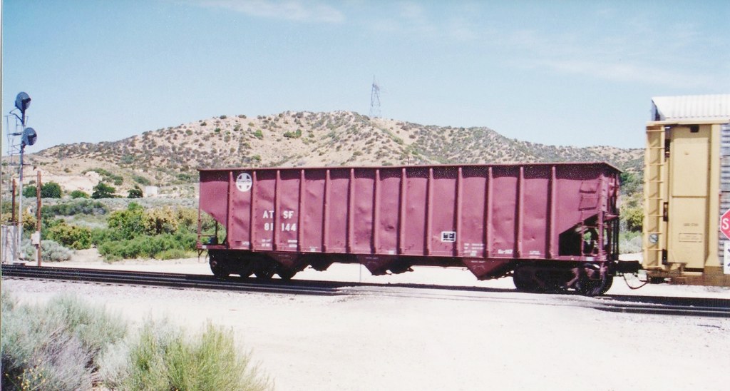 Santa Fe hopper car in 1992 Tangled Bank Flickr