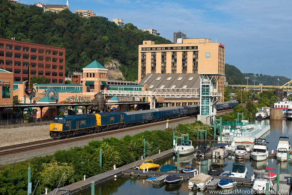 CSX P901 9999 at Pittsburgh, Pennsylvania The CSX office c… Flickr