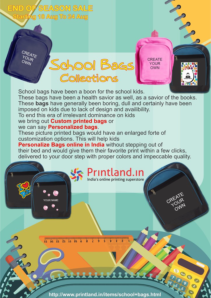 School Bags Online Buy Personalized School Bags For Kids… Flickr