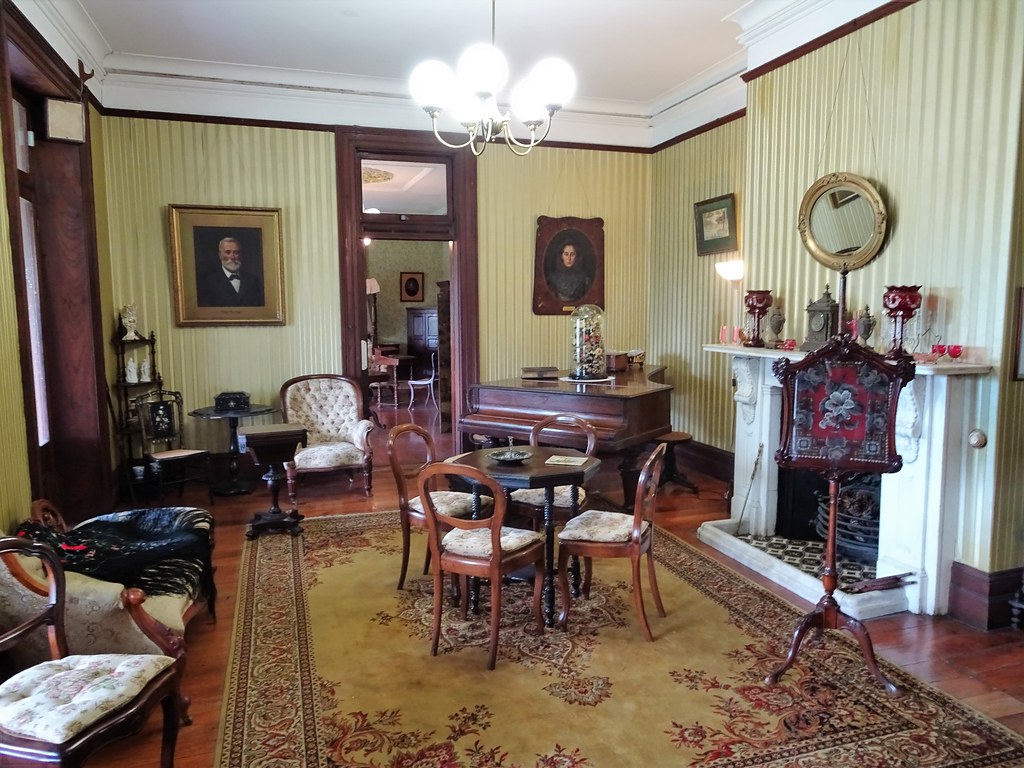 Brisbane. 19th century drawing room of Newstead House buil… Flickr