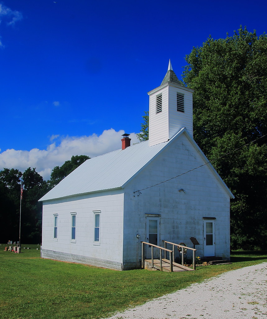 Union Chapel Yates Church (1889) Near Grantsburg, Indian… Flickr