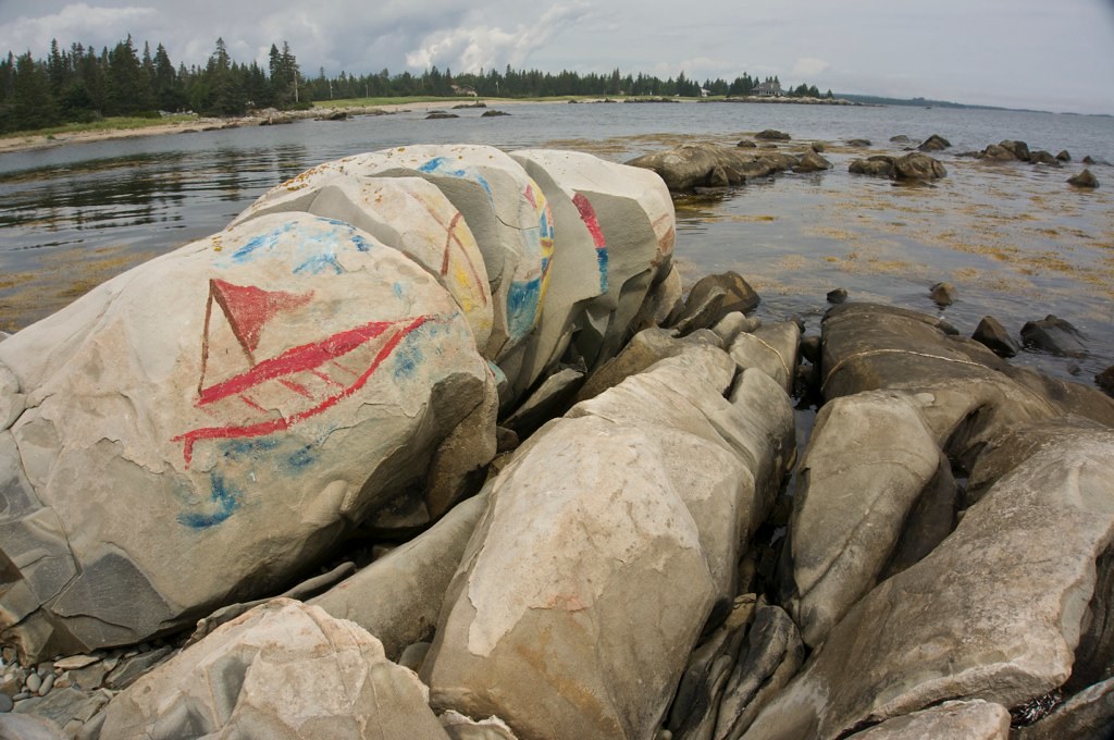 Green Bay Rockscape. Green Bay, Nova Scotia. Ashley G Flickr
