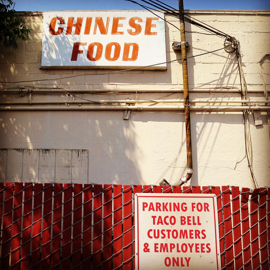 Taco Bell Parking Only Formosa Cafe has street parking onl… Flickr