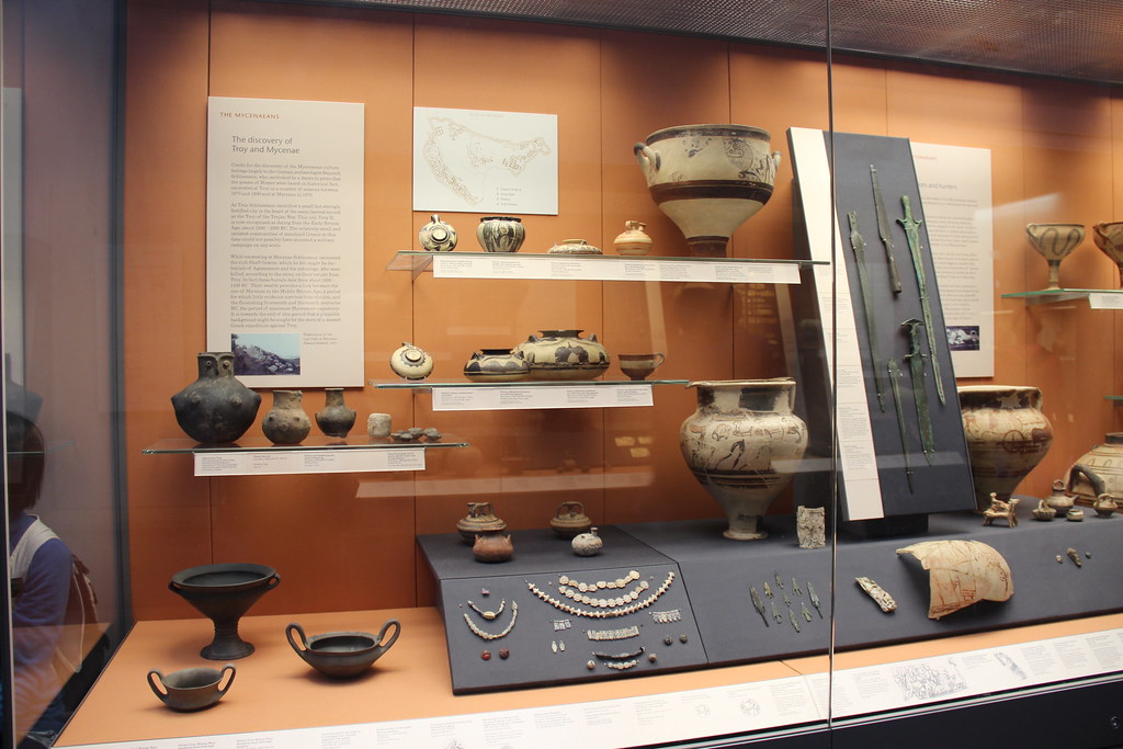 Discovery of Troy & Mycenae; Mycenaean Artifacts Minoan an… Flickr