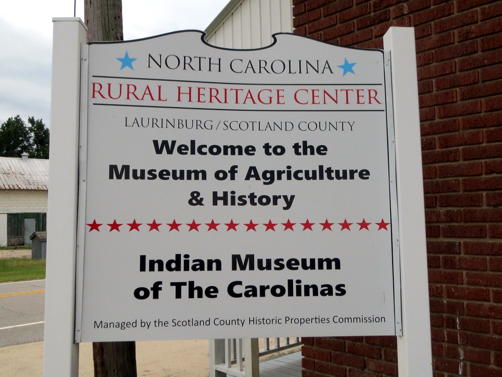 NC Rural Heritage Center Sign. Laurinburg, NC, North Carol… Flickr