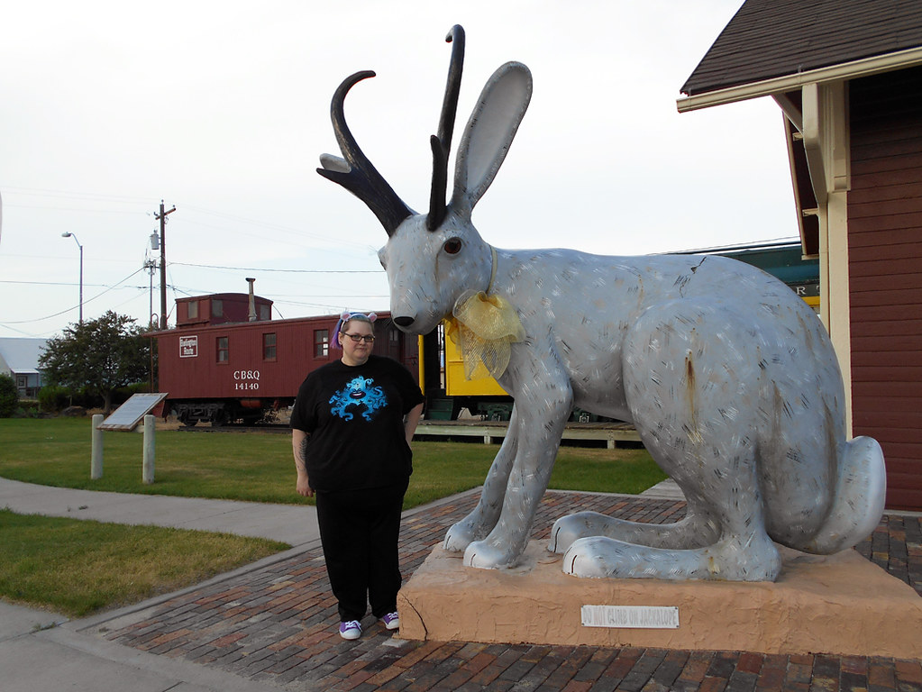 World's Largest Jackalope in Douglas, WY Heidi Flickr