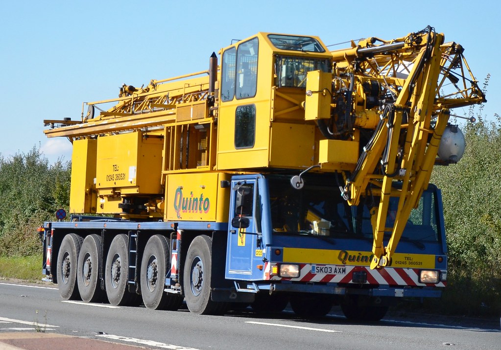 Spierings mobile tower crane Quinto Crane Hire SK03 AX… Flickr