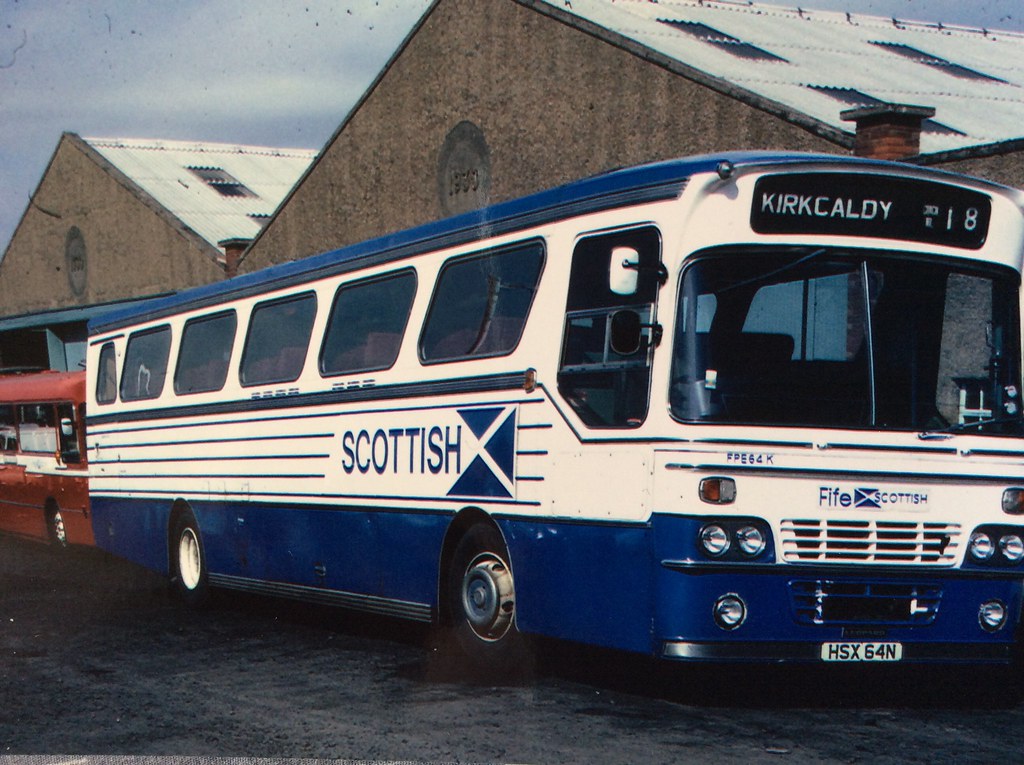 Kirkcaldy esplanade garage 1979 Gerald Kneebone Flickr
