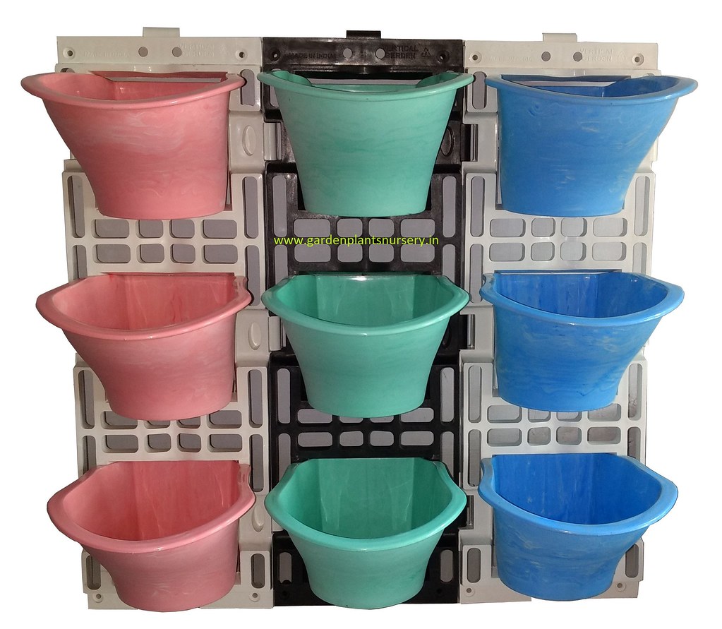 Vertical Garden Pots and Panels Supplier Ahmedabad, Gujara… Flickr