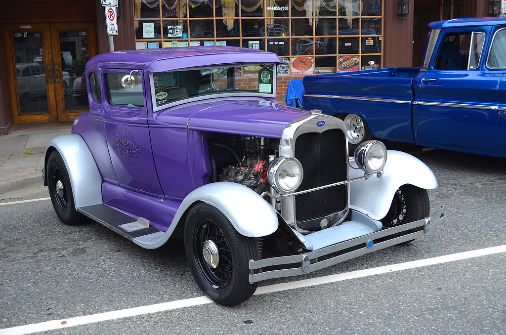 Purple '31 Ford Abbotsford Car Show, Downtown Abbotsford, … Neal