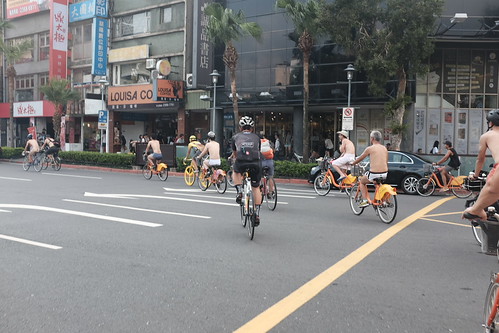 World Naked Bike Ride - Taipei | Yet another bike event, but… | Flickr