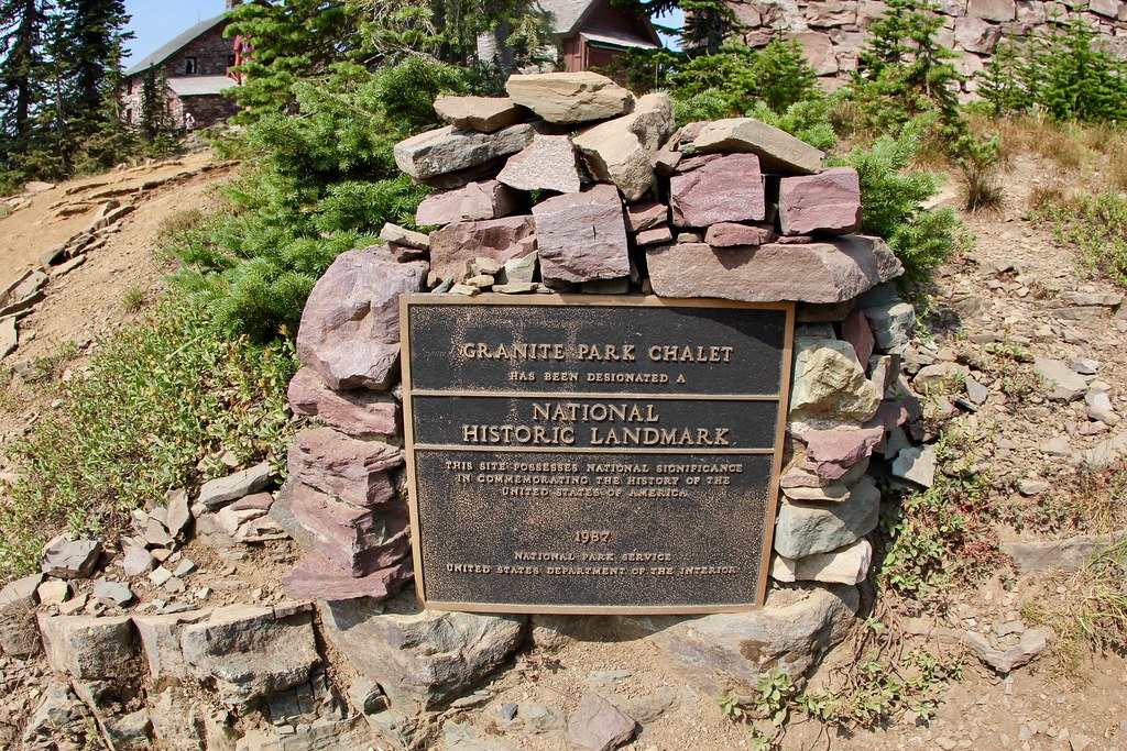 National Historic Landmark Granite Park Chalet has been de… Flickr