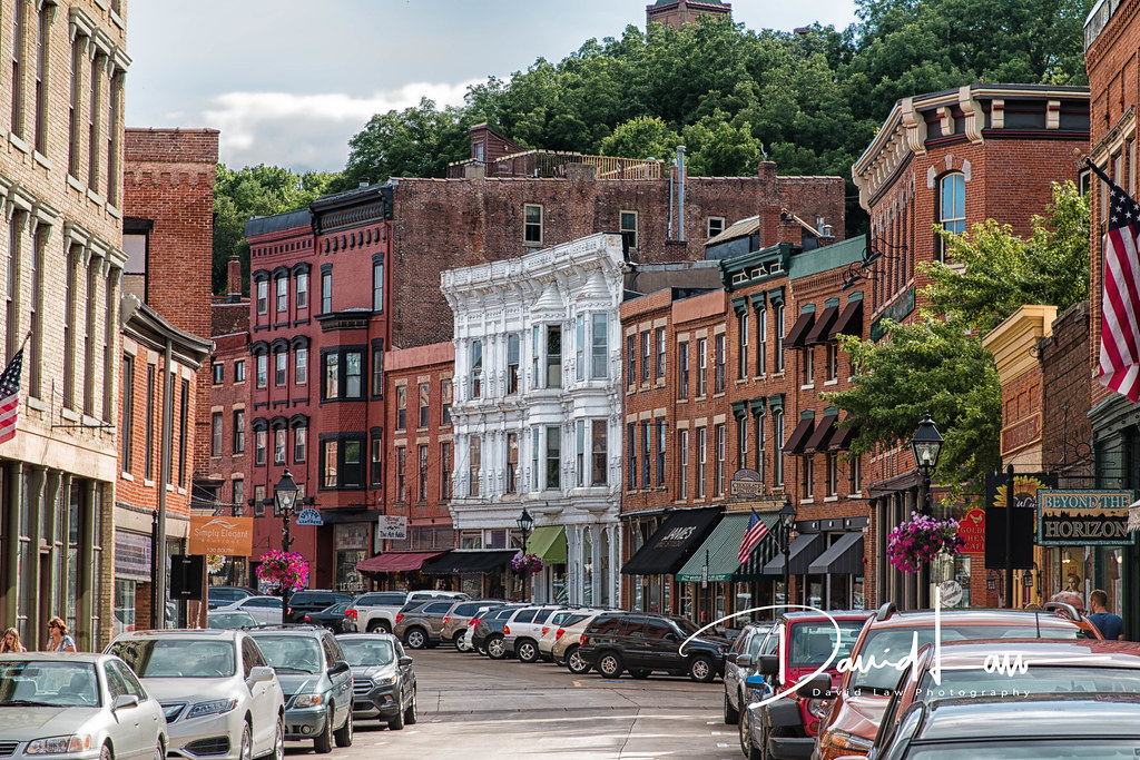 Downtowb Galena Galena Illinois is a popluar tourist desti… Flickr