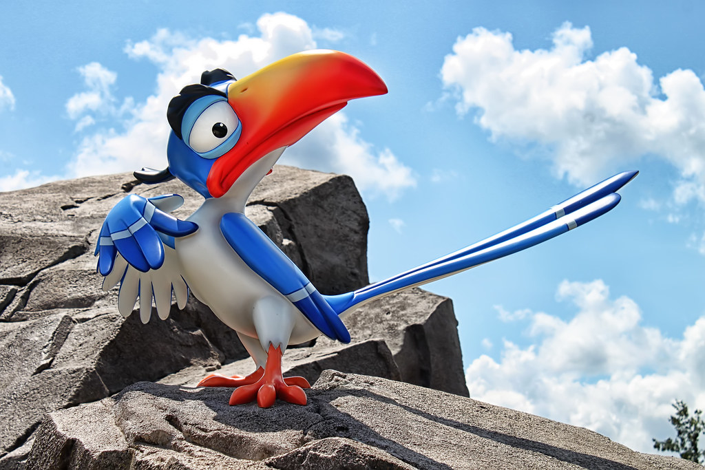 Zazu Zazu is the king's majordomo. He helps the king by pe… Flickr