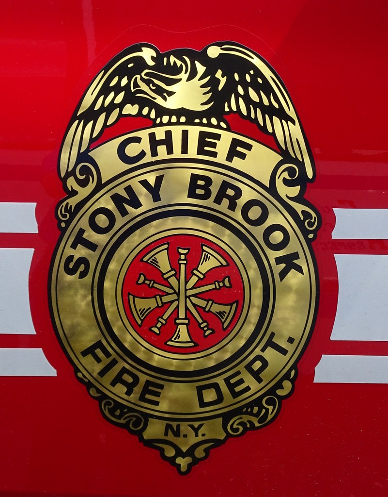 Stony Brook NY Fire Dept Chief decal rwcar4 Flickr