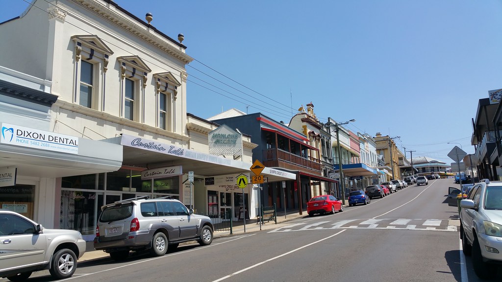 Mary Street Gympie Gympie is a former gold mining town kno… Flickr