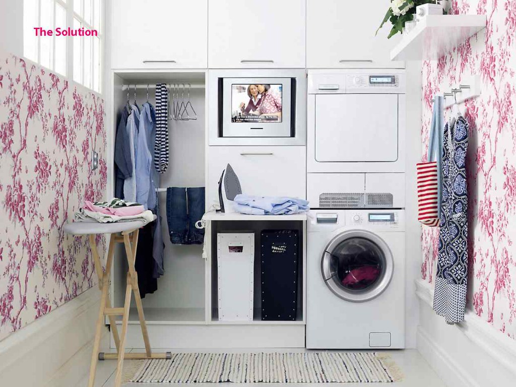 Purple Laundry Room Purple Laundry Room laundryroomideas … Flickr