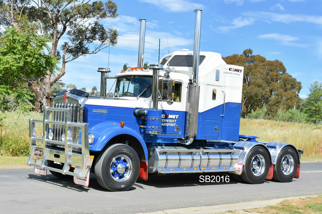Comet Overnight Transport Kenworth W Model Scotty Bourne Flickr