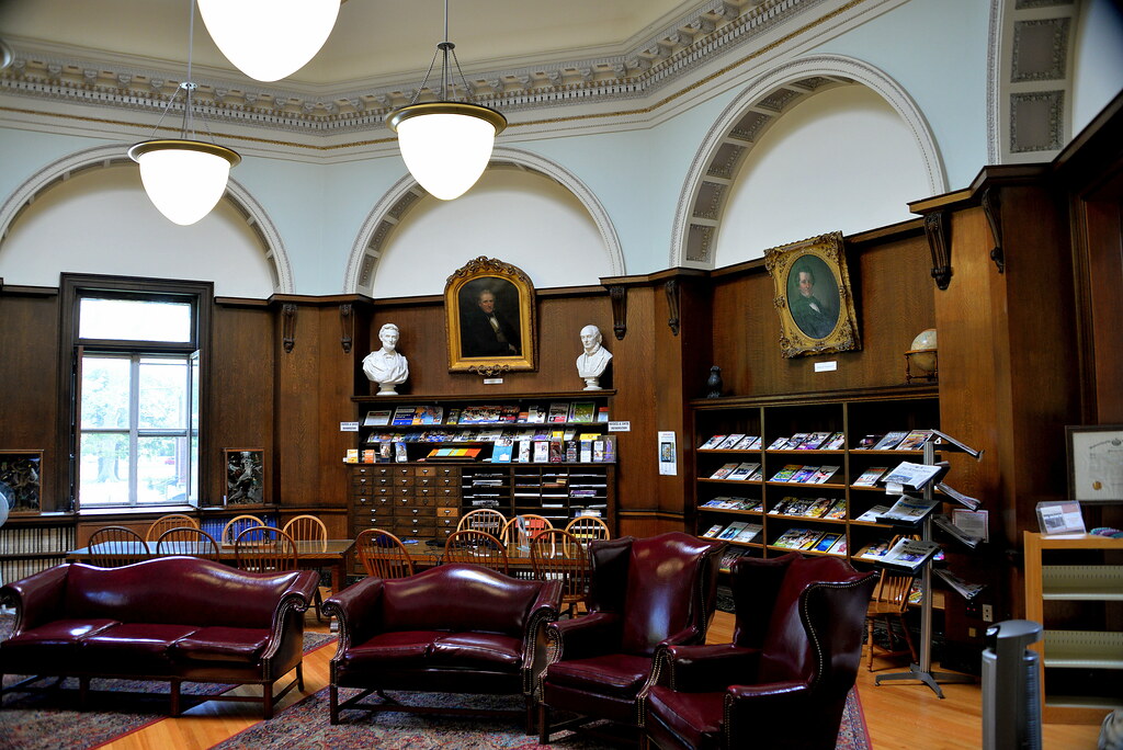 Reading Room Reading Room, Patterson Library (arch E.E. J… Flickr