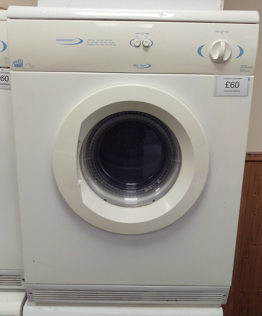 White Knight CL447WV vented dryer 6 kg load capacity £60 Flickr
