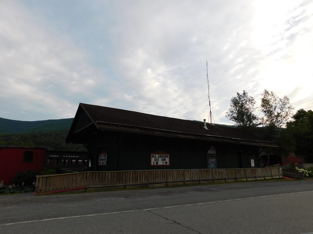 The Arkville Train Depot Arkville, New York Constructed in… Flickr