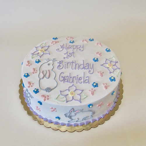 Somebunny's 1! 301019 Creative Cakes Bakery Tinley Park IL Flickr