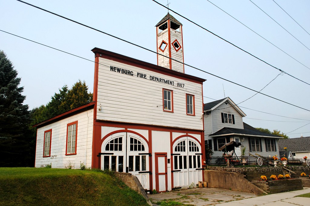 Former Newburg Wisconsin Fire Station Cragin Spring Flickr