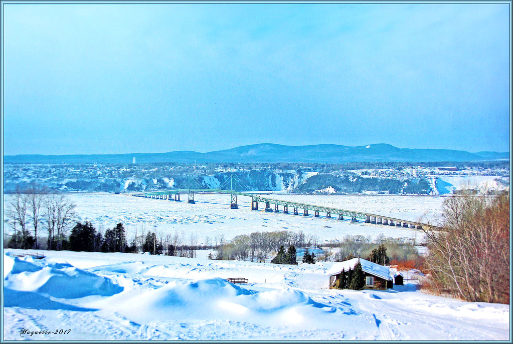 Matin d'hiver à l'Ile d' Orléans, Québec, Qc. Canada a photo on