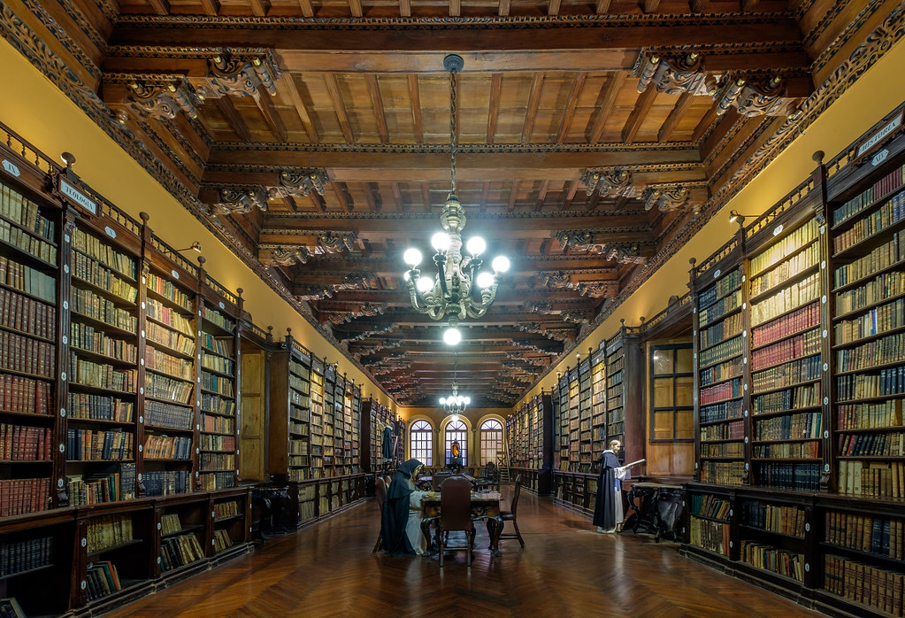 The library of Convent of Santo Domingo, Lima, Peru Flickr