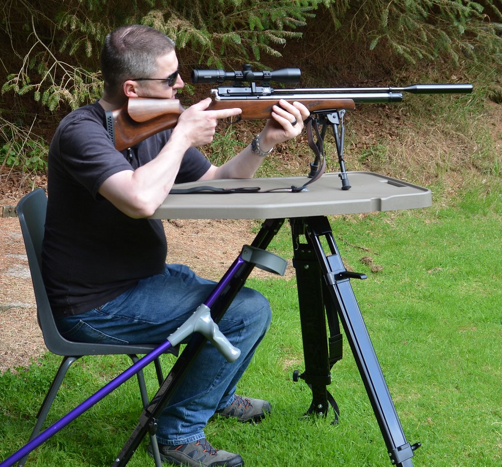 MTM HighLow Table I tried the table shooting off a bipod … Flickr