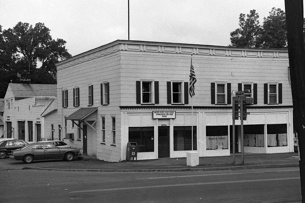Springwater, NY post office Livingston County. Photo by J … Flickr