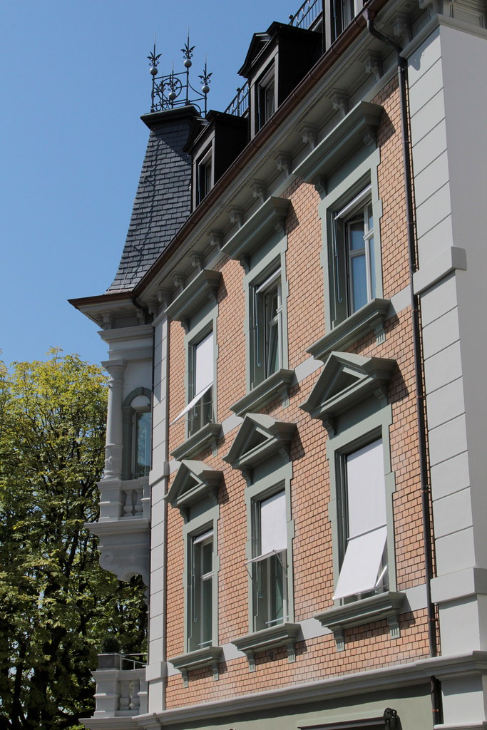 Haus in der Stadt Rheinfelden im Kanton Aargau der Schweiz… Flickr