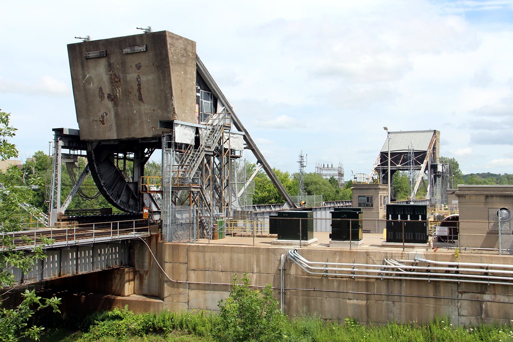 Welland Canal Bridge 6 Twin Flight Locks Railway Bridge … Flickr