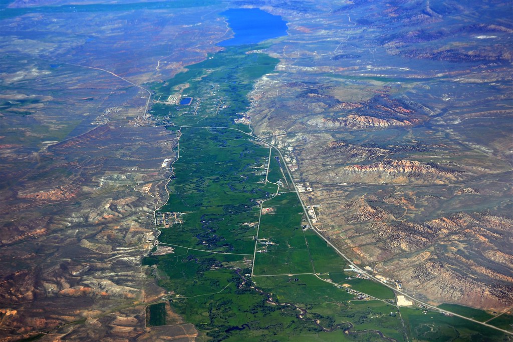Wyoming, Uinta County, Bear River Valley Bear River flows … Flickr