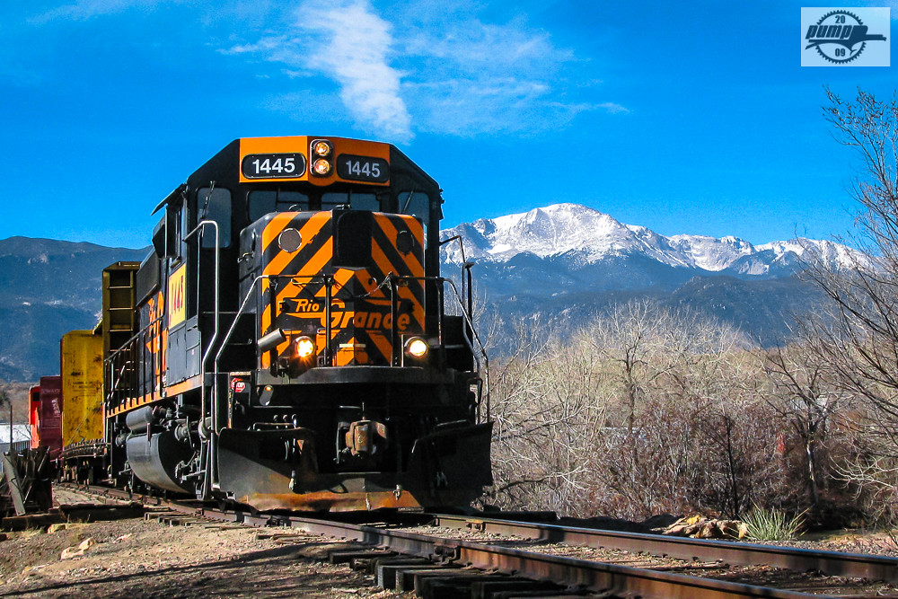 UP Yard Job Train at Colorado Springs, CO A Rio Grande gho… Flickr