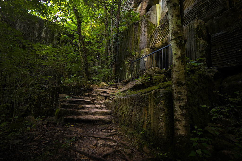 The Key Hole At Ross Quarry Tony Wayman Flickr