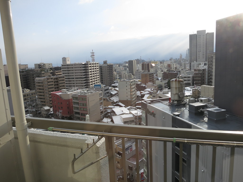 007 Nagoya 名古屋 View from the back balcony of my apartmen… Flickr