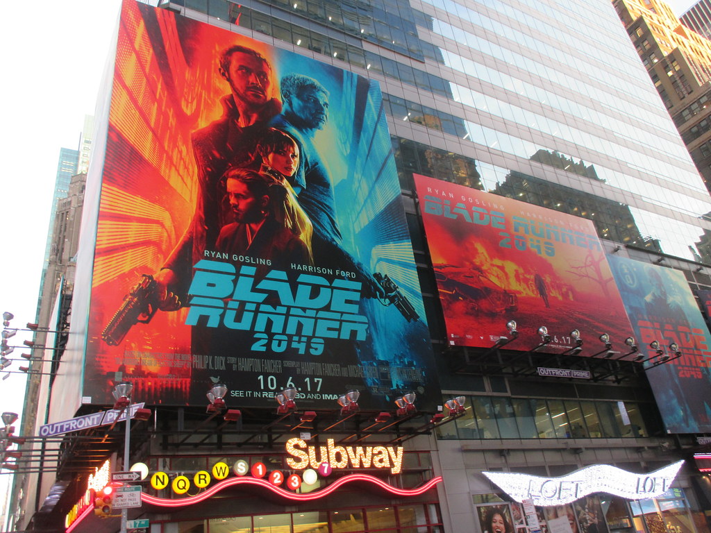 Blade Runner 2049 Billboard 42nd St 2017 NYC 0838 Blade Ru… Flickr