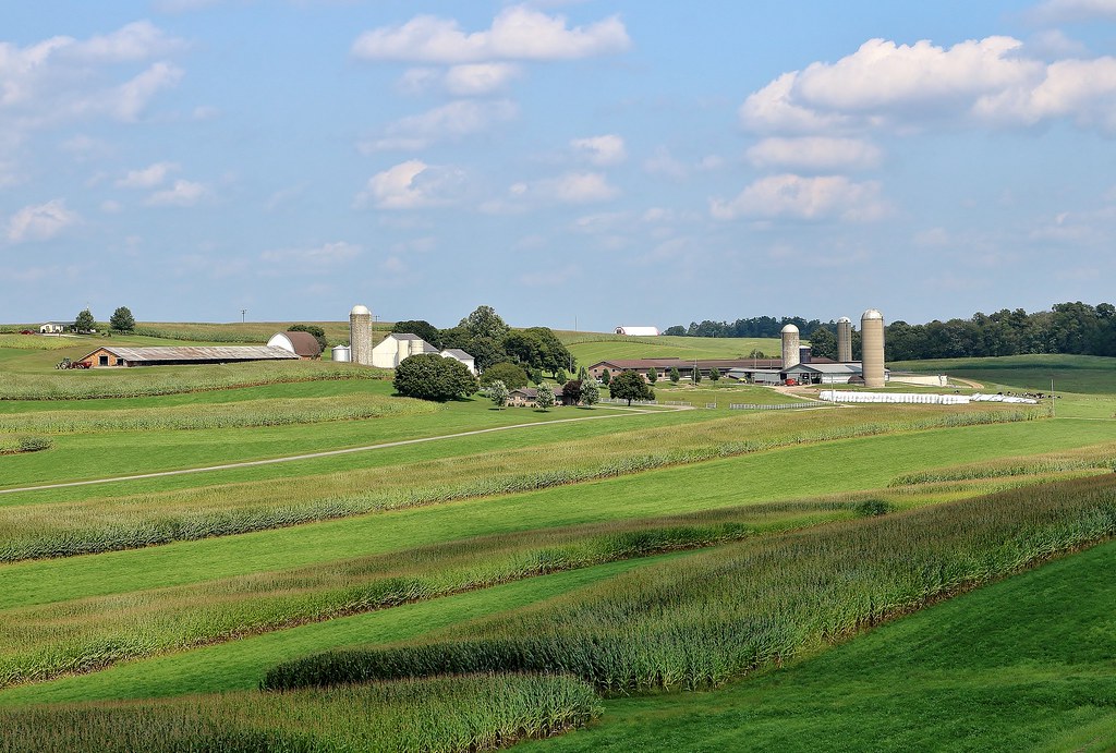 Fields & farms Rural Pennsylvania Mark Palmer Flickr