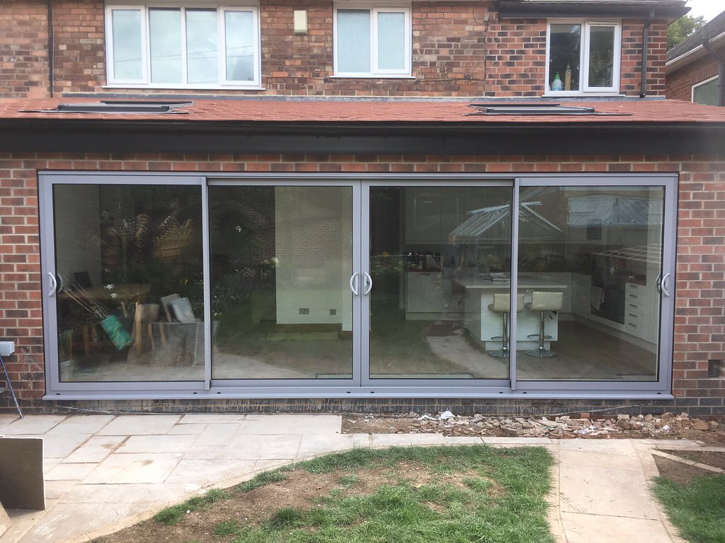 sliding patio doors nottingham Smarts aluminium sliding pa… Flickr