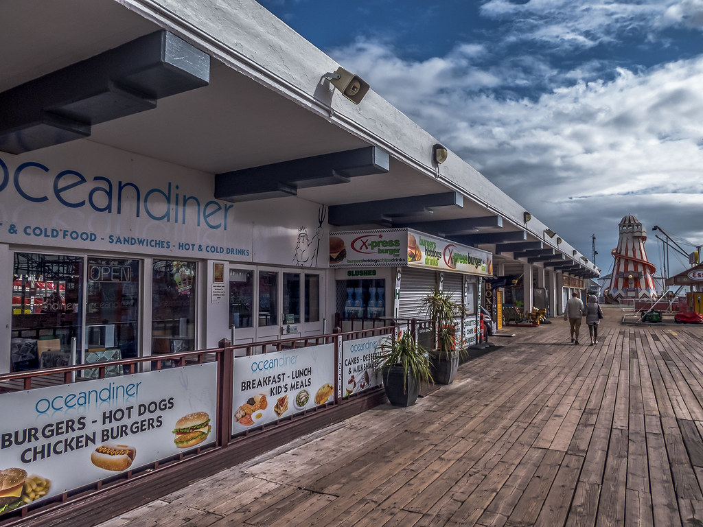 Clacton on Sea 038 interior Pier A brisk walk Flickr