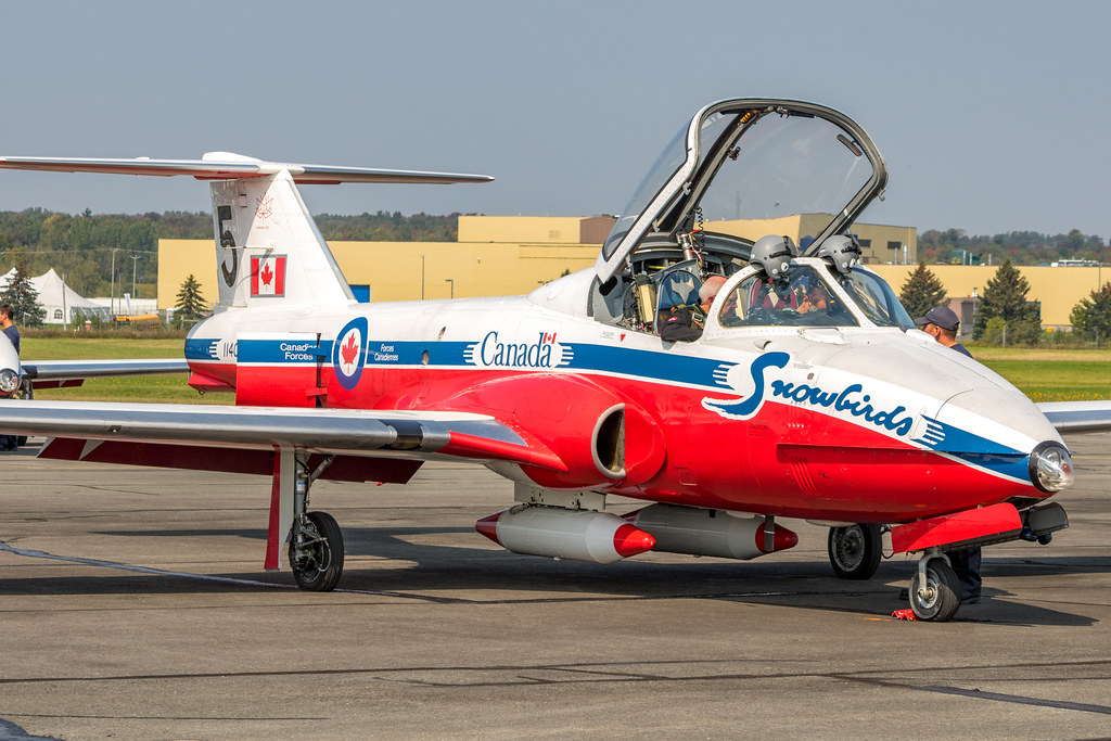 2017 Bromont, Qc, Airshow Snowbirds PreFlight Yves Fournier Flickr