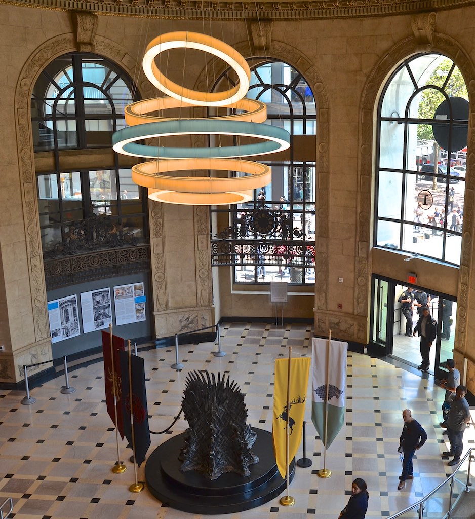 "Game of Thrones", exhibit, Union Square, 1 Powell Street,… Flickr
